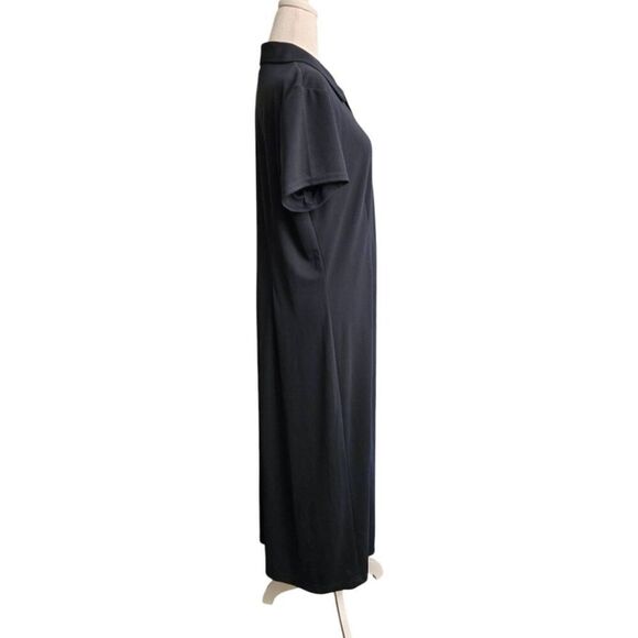 David Benjamin Vintage Women's Size 18 Navy Maxi Dress - Picture 2 of 7
